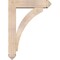 Ekena Millwork Thorton Arts and Crafts Smooth Bracket w/ Offset Brace, Douglas Fir, 7 1/2"W x 32"D x 44"H BKT0806X32X44THR03SDF - alternate 4